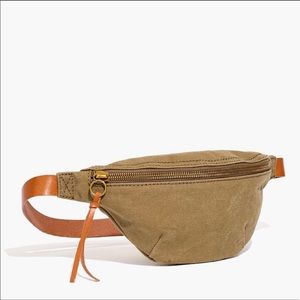 NWT Madewell Canvas Fanny Pack (Size: Small)
